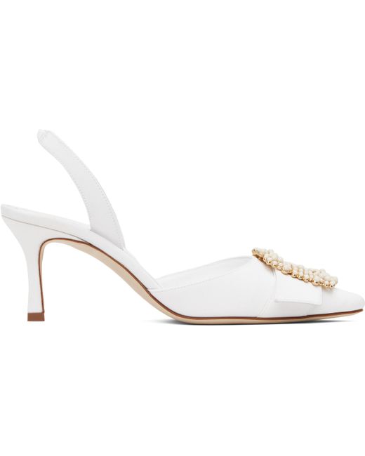 Manolo Blahnik Black Gibsli Heels