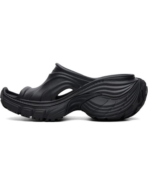Balenciaga Black 6Xl Sandals