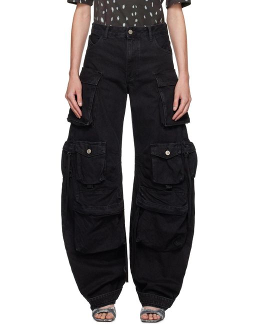 The Attico Black Fern Jeans