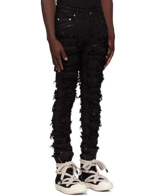 Rick Owens Black Tyrone Jeans for men