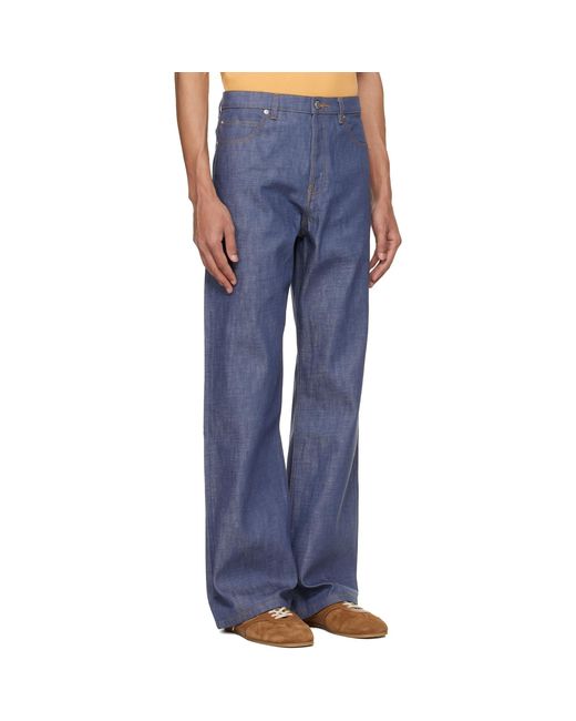 A.P.C. Blue Arno Jeans for men