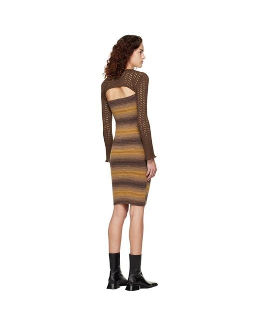 GIMAGUAS Black Ssense Exclusive Atcama Minidress