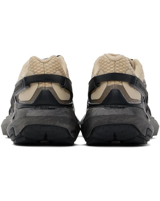 Salomon Black Tan & Xt Pu.Re Advanced Sneakers