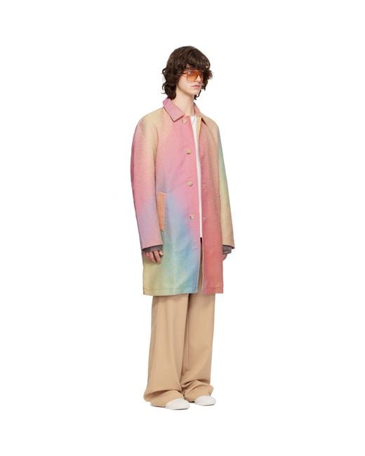Sanderlak Multicolor Maharam Edition Coat for men
