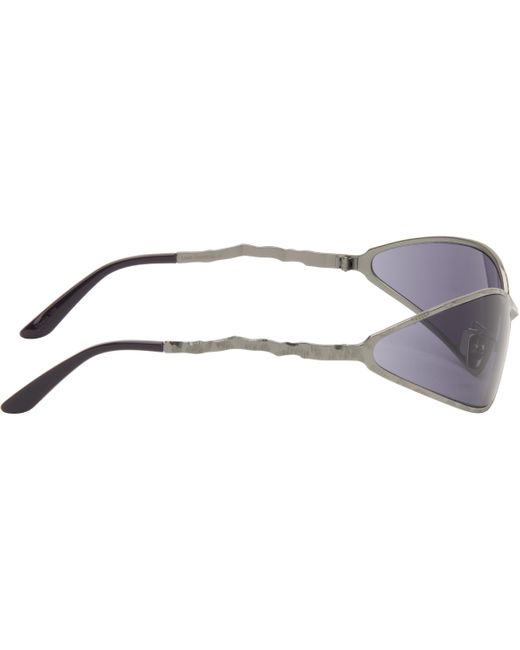 Lunettes De Soleil H33 Gris Acier Kuboraum pour homme en coloris Black
