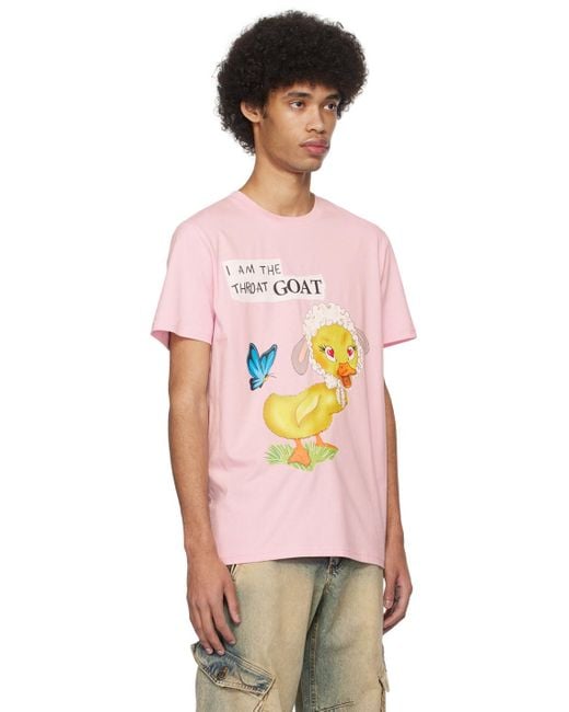 Egonlab Pink Goat T-shirt for men