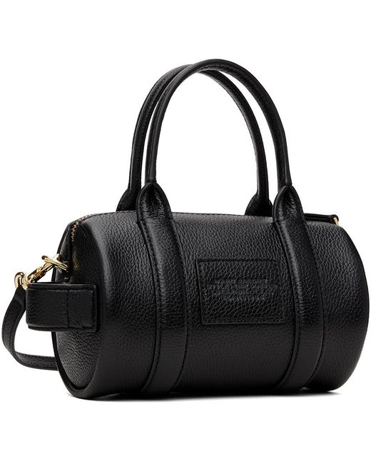 Marc Jacobs Black 'the Leather Mini' Duffle Bag
