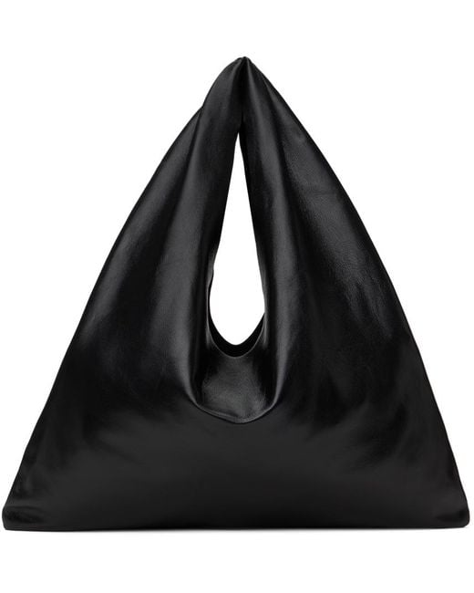 The Row スモール Bindle トートバッグ Black