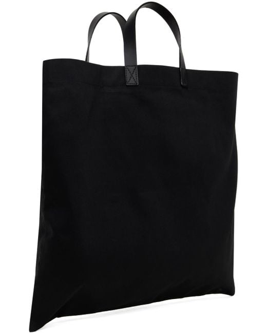 COMME DES GARÇON BLACK Black Comme Des Garçons Nike Edition Oxford Print Tote for men