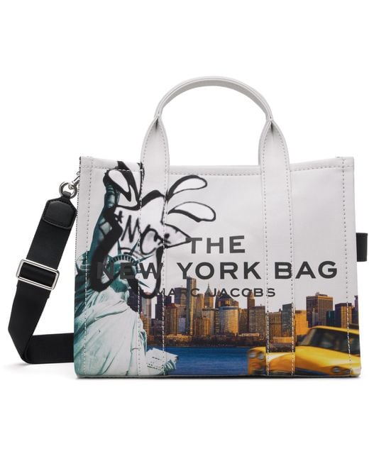 Marc Jacobs White Ssense Exclusive & 'The New York' City Tote