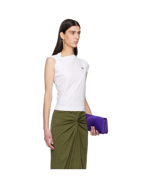 Vivienne Westwood White Hebo Top