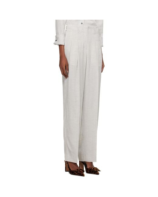 Jacquemus Black Gray Les Sculptures 'le Pantalon Titolo' Trousers