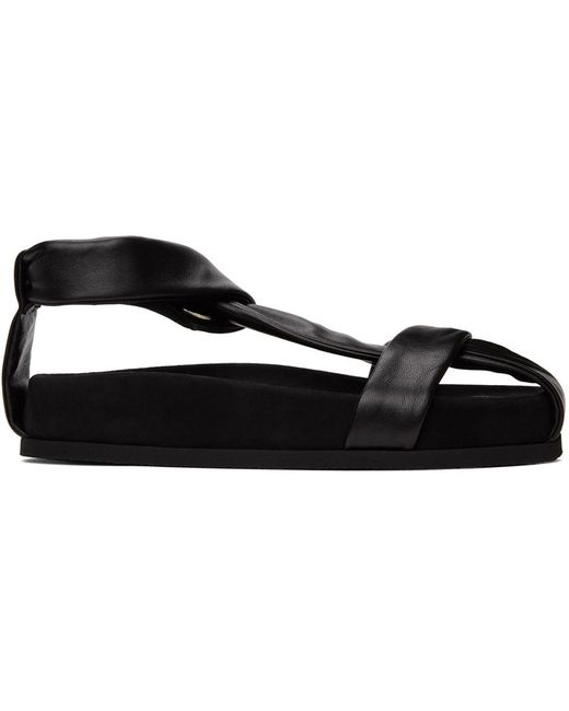 Neous Black Proxima Flat Sandals