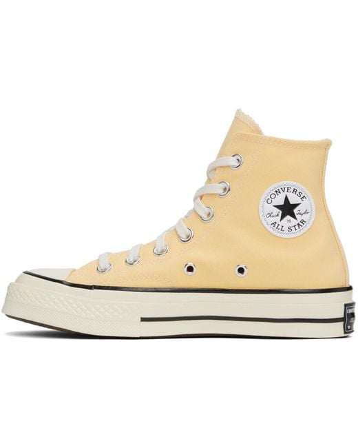 Converse Black Yellow Chuck 70 Seasonal Color Sneakers for men