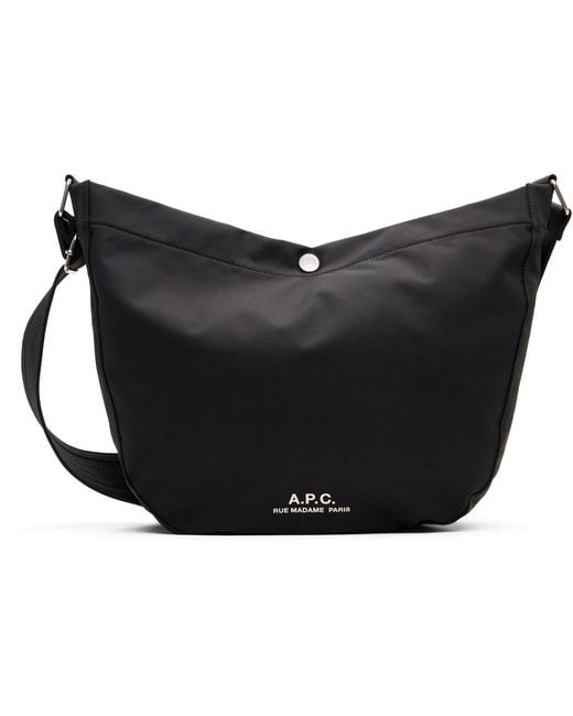A.P.C. Black Journal Satchel