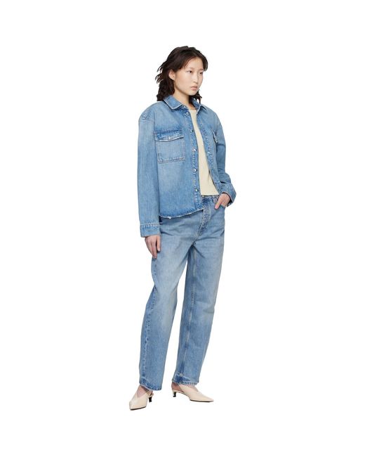 Anine Bing Blue Fritz Jeans