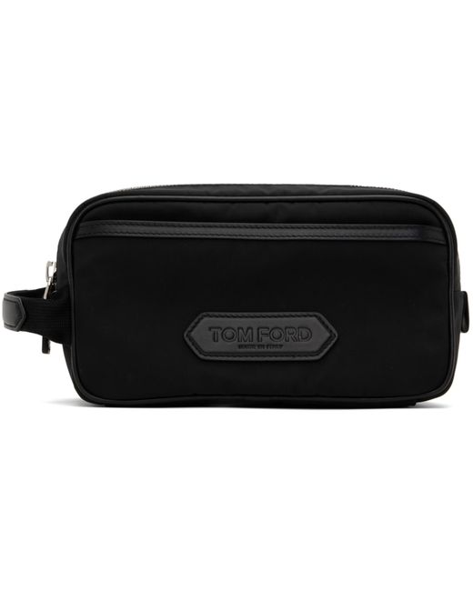 Tom Ford Black Zip Pouch for men