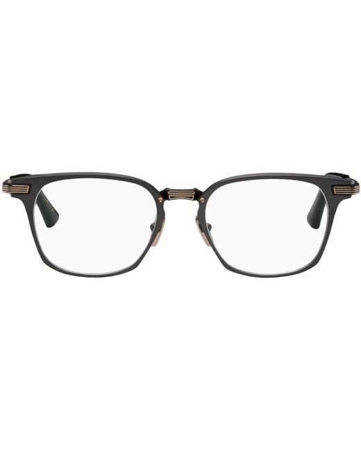 Dita Eyewear Black Linrcon Glasses for men