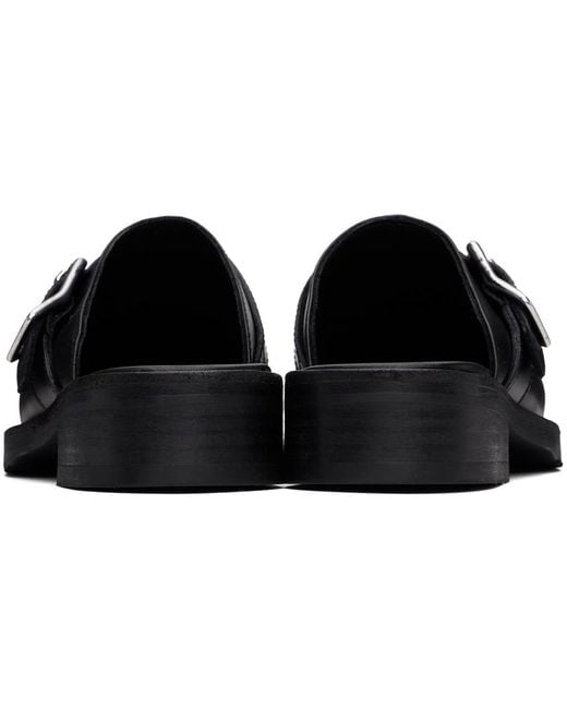 Our Legacy Black Camion Mule for men