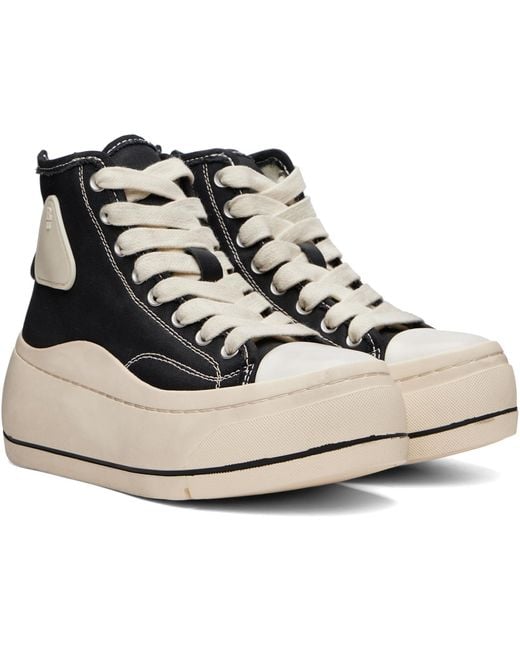 R13 Blue Kurt High Top Sneakers