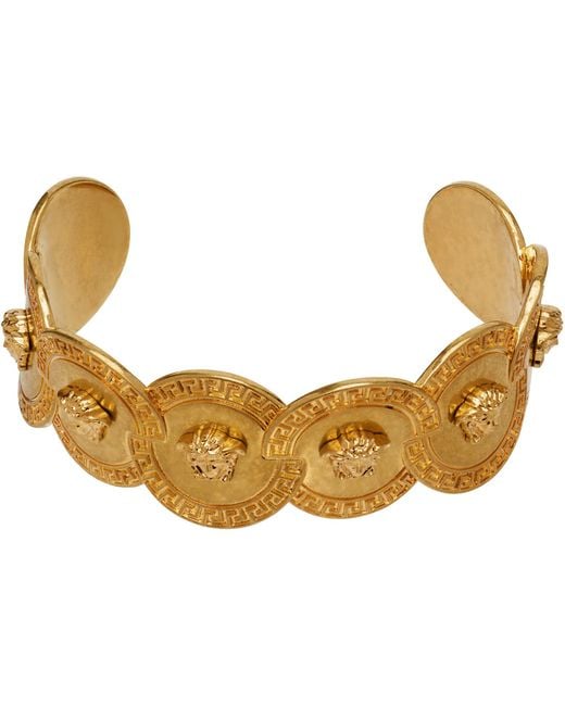 Versace Black Tribute Cuff Bracelet