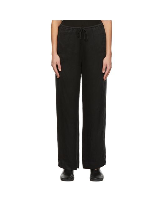 House of Dagmar Black Elysa Lounge Pants