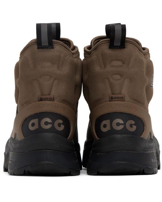 Nike Black Brown Acg Zoom Gaiadome Boots for men