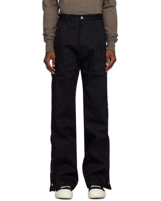Rick Owens Black Pusher Jeans for men