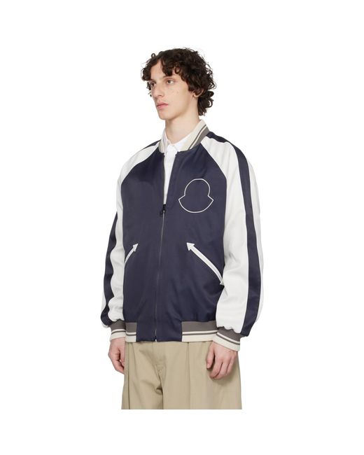 Moncler Genius White Mercedes-Benz By Nigo & Satet Reversible Jacket for men