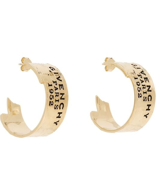 Givenchy Metallic Tape' Earrings