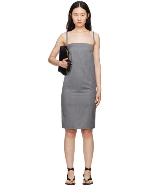 Loulou de Saison Black Blanca Minidress