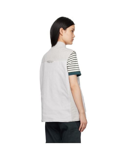 Objects IV Life White Cargo Vest