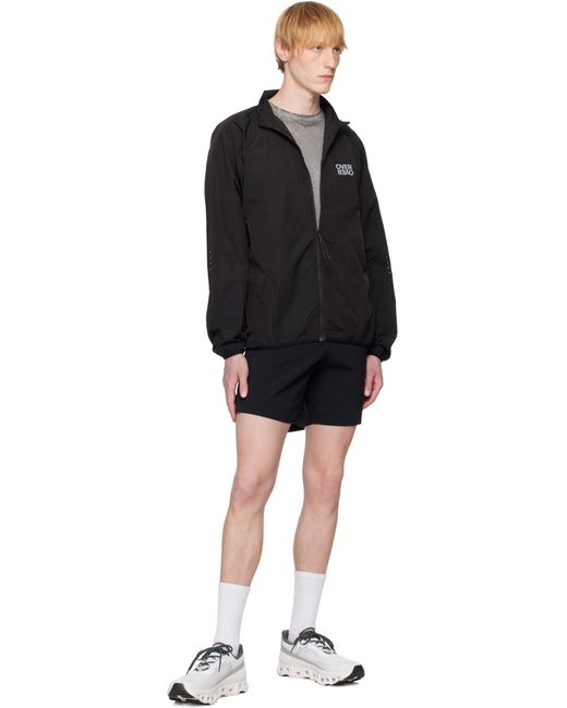 OVER OVER Black Sport Shorts for men