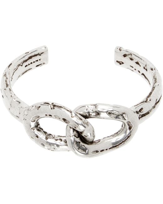 Isabel Marant Metallic Cuff Bracelet for men