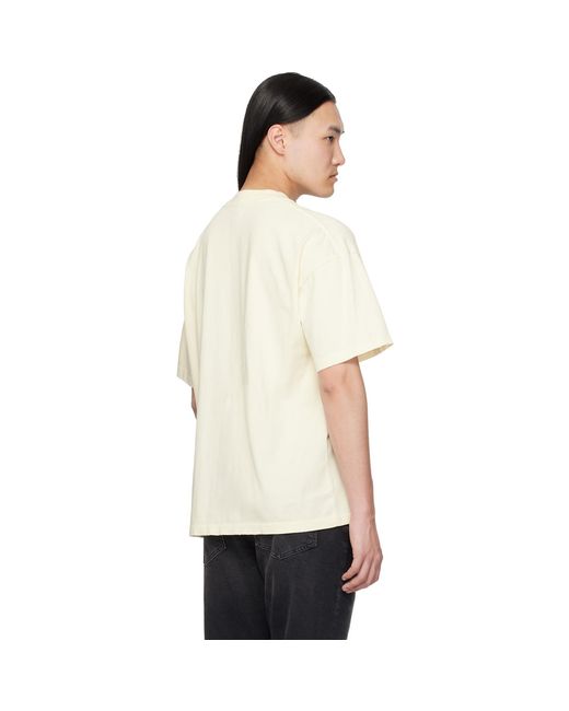 Represent Natural Off- 'Loaded With Love' T-Shirt for men