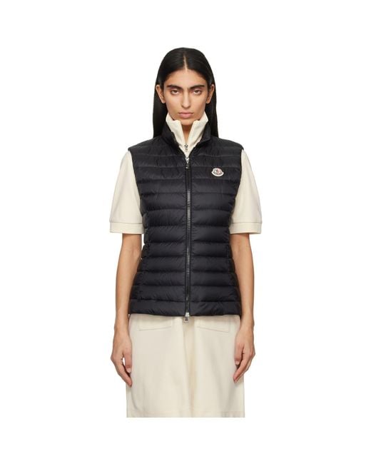 Moncler Black Igens Down Vest