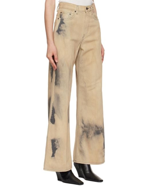 Acne Natural 2022 Smokey Loose Fit Jeans