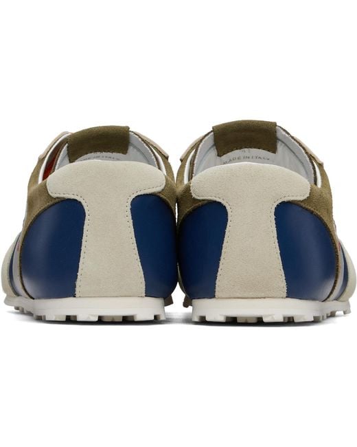Marni Blue Softy Soccer Sneakers for men