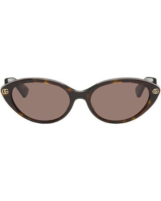 Gucci Black Light Acetate Sunglasses