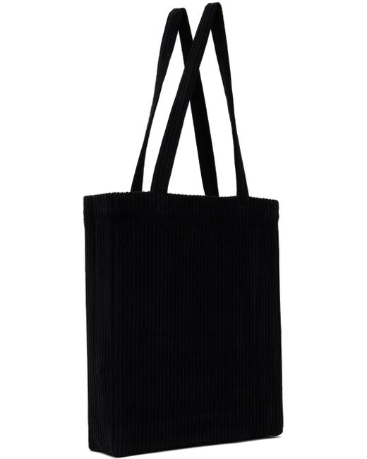 A.P.C. Black Lou Tote for men