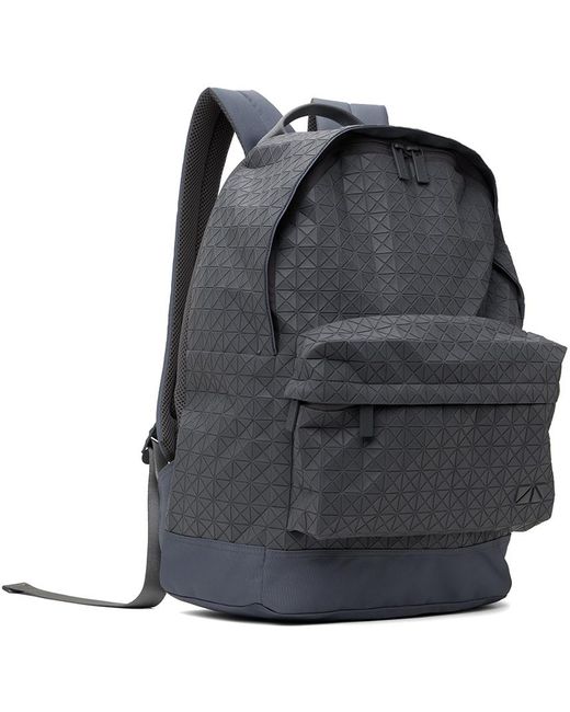 Bao Bao Issey Miyake Gray Daypack Backpack for men