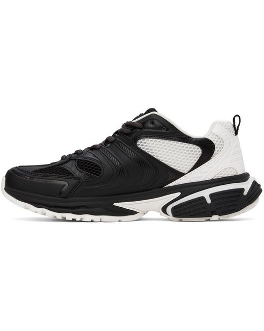 DIESEL Black S-serendipity-two-tone Sneakers In Mesh And Pu for men
