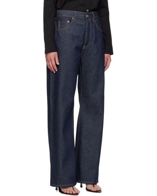 Acne Blue Regular Fit 2021F Jeans