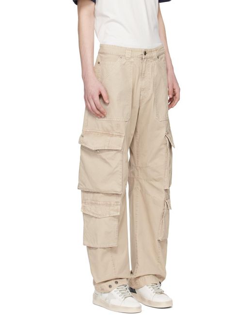En goose pantalon cargo - journey Golden Goose Deluxe Brand pour homme en coloris Natural