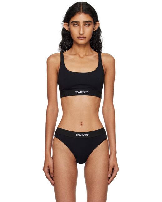 Tom Ford Black Modal Signature Bralette