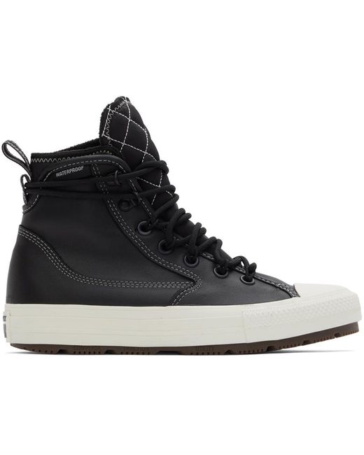 Converse Leather Utility All Terrain High Sneakers in Black for Men
