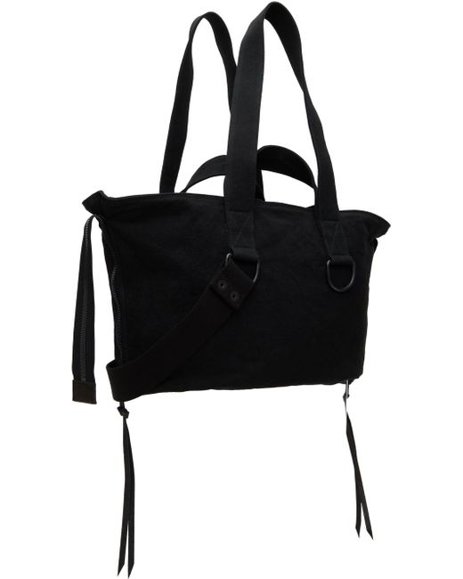 The Viridi-anne Black Boston Bag for men