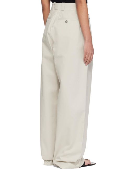 Eytys White Scout Trousers
