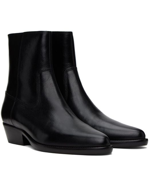 Isabel Marant Black Okuni Boots for men