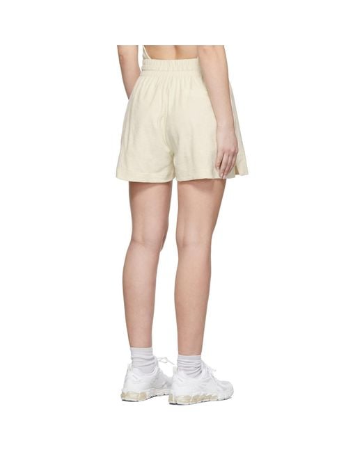 Halfboy Natural Off- Terry Shorts